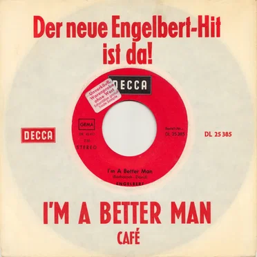 I’m a Better Man (For Having Loved You) / Cafe