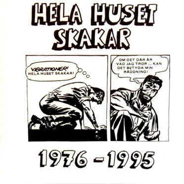 1976-1995 by Hela Huset Skakar - album cover