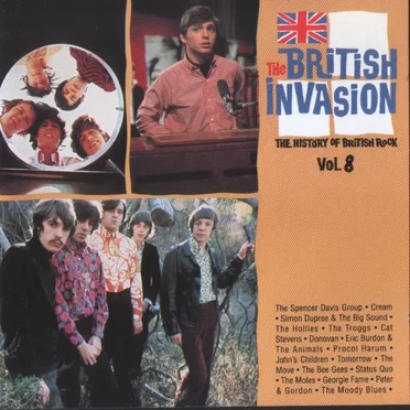 The British Invasion: The History of British Rock, Volume 8 by Various Artists - album cover