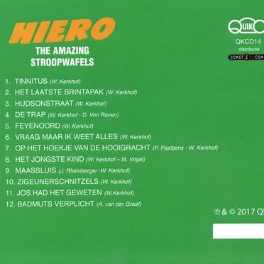 Hiero by The Amazing Stroopwafels - album cover