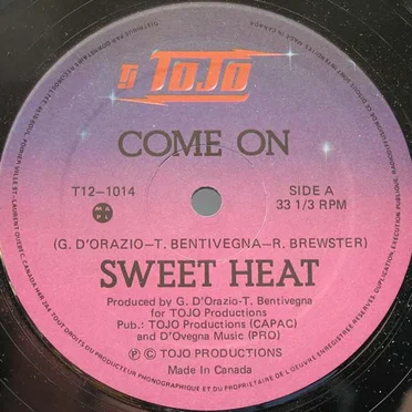 Come On by Sweet Heat - album cover