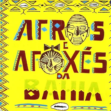 Afros e afoxés da Bahia by Various Artists - album cover