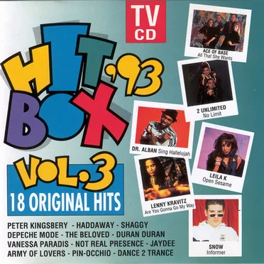 Hitbox ’93, Vol. 3: 18 Original Hits by Various Artists - album cover