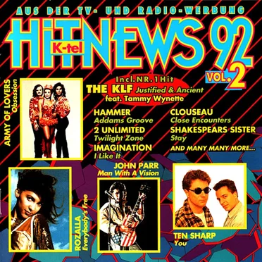 Hit News 92, Volume 2 by Various Artists - album cover