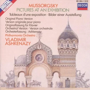 Pictures at an Exhibition: original piano version / Ashkenazy orchestral version