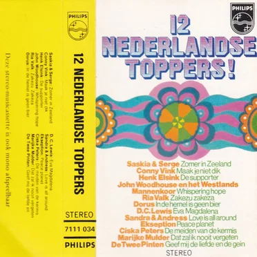 12 Nederlandse toppers, Nr. 2 by Various Artists - album cover