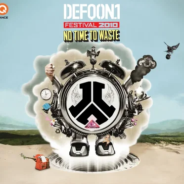 Defqon.1 2010: No Time to Waste by Various Artists - album cover