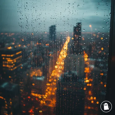 when it rains, think of me