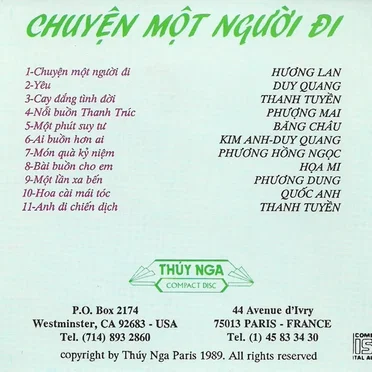 Chuyện một người đi by Various Artists - album cover