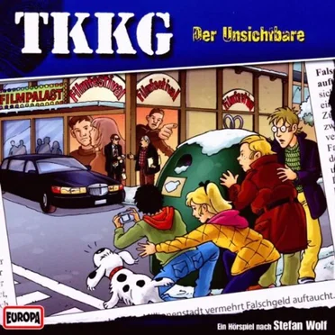TKKG 167: Der Unsichtbare by Stefan Wolf - album cover
