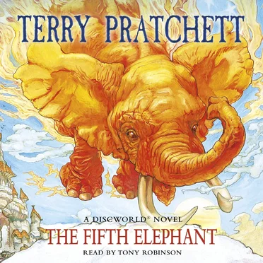 The Fifth Elephant by Terry Pratchett - album cover