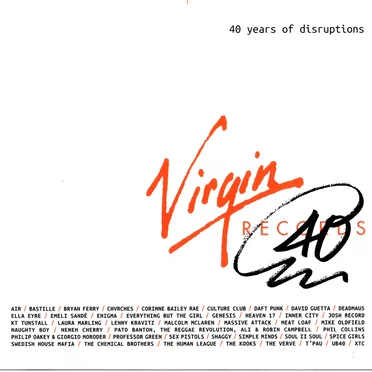 Virgin Records: 40 Years of Disruptions by Various Artists - album cover