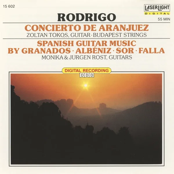 Rodrigo: Concierto de Aranjuez; Spanish Guitar Music by Granados, Albéniz, Sor, Falla