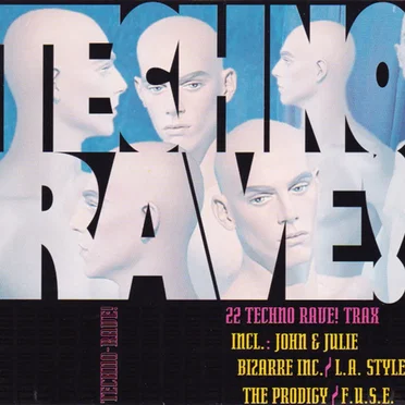 Techno Rave! by Various Artists - album cover