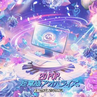 2D POPと超電脳アオハライズ。