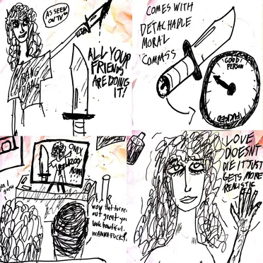 Detachable Moral Compass / Bombing Down Broadway by Prairie Princess - album cover
