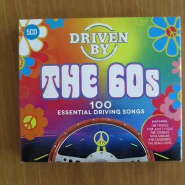 Driven by the 60s: 100 Essential Driving Songs by Various Artists - album cover
