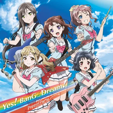 Yes! BanG_Dream! by Poppin'Party - album cover