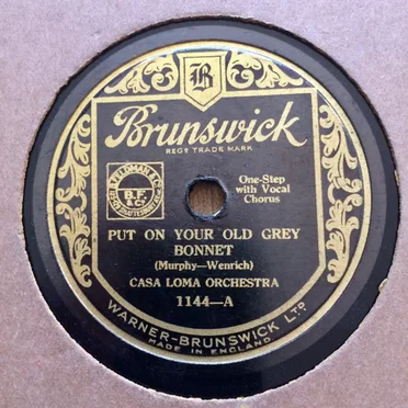Put on Your Old Grey Bonnet / White Jazz