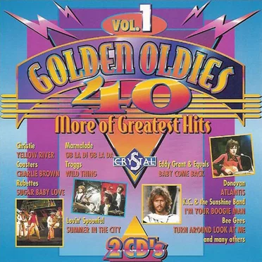 40 Golden Oldies, Volume 1 by Various Artists - album cover