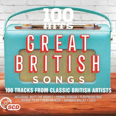 100 Hits: Great British Songs by Various Artists - album cover