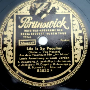 Life Is So Peculiar / (I'll Be Glad When You're Dead) You Rascal You