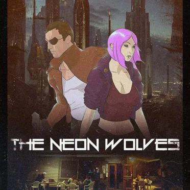 The Neon Wolves by Scythe Saga Collective - album cover