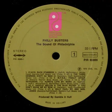 Phillybusters (The Sound of Philadelphia) by Various Artists - album cover