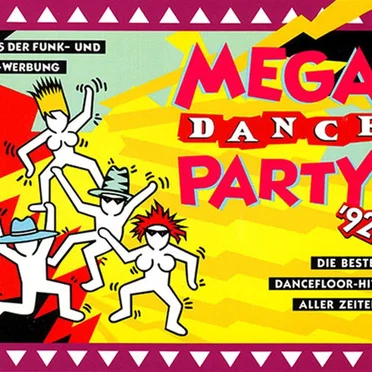 Mega Dance Party '92 by Various Artists - album cover
