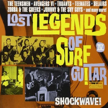 Lost Legends of Surf Guitar, Volume 4: Shockwave! by Various Artists - album cover