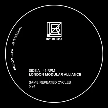 INTLBLK006 by London Modular Alliance - album cover