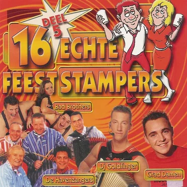16 echte feeststampers, deel 5 by Various Artists - album cover