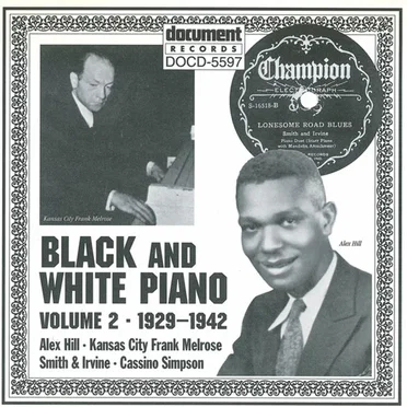 Black & White Piano, Volume 2 (1929-1942) by Various Artists - album cover