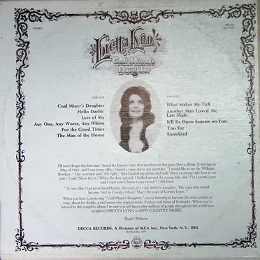 Coal Miner’s Daughter