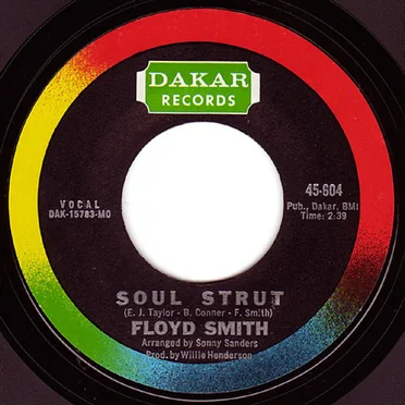 Soul Strut / Getting Nowhere Fast by Floyd Smith - album cover