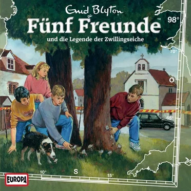 Fünf Freunde, Episode 98: und die Legende der Zwillingseiche by Enid Blyton - album cover