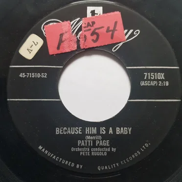 Goodbye Charlie / Because Him Is a Baby