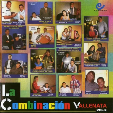 La combinación vallenata, vol. 2 by Various Artists - album cover