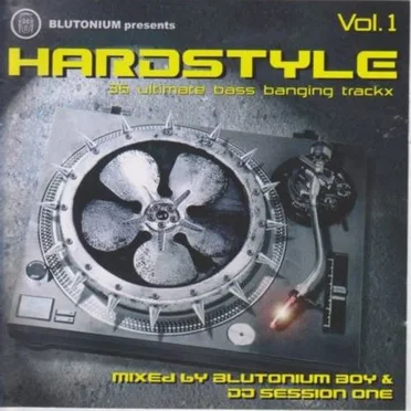 Blutonium Presents Hardstyle, Vol. 1 by Various Artists - album cover