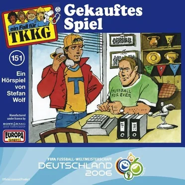 TKKG 151: Gekauftes Spiel by Stefan Wolf - album cover
