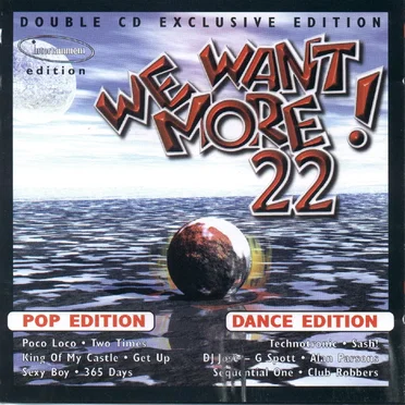 We Want More! 22 by Various Artists - album cover