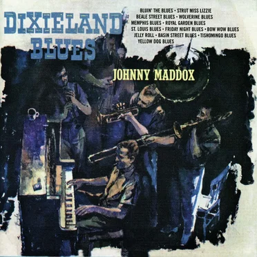 Dixieland Blues by Johnny Maddox and His Dixie Boys - album cover