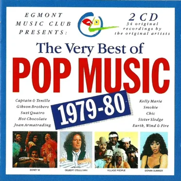 The Very Best of Pop Music 1979-80 by Various Artists - album cover