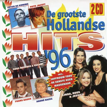 De grootste Hollandse hits ’96 by Various Artists - album cover