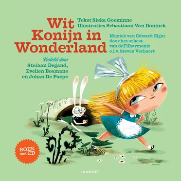 Wit Konijn in Wonderland by Siska Goeminne - album cover