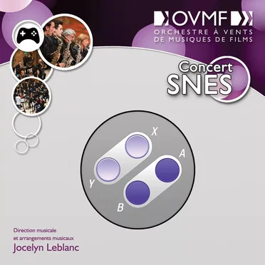 Concert SNES by Orchestre à Vents de Musiques de Films - album cover