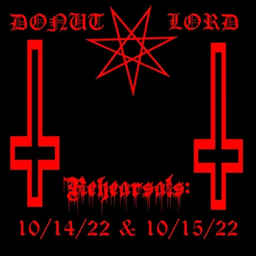 Rehearsals: 10/14/22-10/15/22 by Donut Lord - album cover