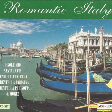 Romantic Italy by Various Artists - album cover
