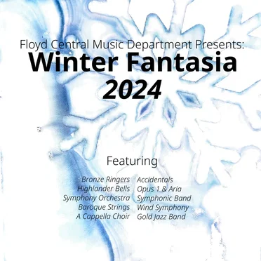 Winter Fantasia 2024 by Floyd Central Dept. of Music - album cover