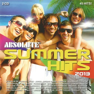 Absolute Summer Hits 2013 by Various Artists - album cover
